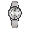 Montre à quartz lumineuse étanche horizontale de luxe Arrowhead pour hommes