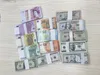 Kopiera pengar faktiska 1: 2 storlek spel kontant roll spela prop film gör falska banknoter dallor euro gbp ljclv