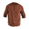 Camicie casual da uomo camicia traspirante camicia a maniche lunghe colori con pistallo a zolfo morbido per la molla per la primavera autunno
