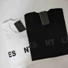 Erweiterte Version Ess Print T-Shirt Männer Frauen 100 % Baumwolle Rundhalsausschnitt Gummi Brief Designer Grafik Hervorragende Qualität 3XL 4XL Kleidung Kurzarmhemden T-Shirt 40SL