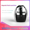 Högtalare högkvalitativa gifthögtalare Bluetooth Magnetic Fluid Visual Music Rhythm Pickup Wireless Sound Box Desktop Creative Sound Box