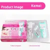 Epilatörler Kemei 3 In 1 Şarj Edilebilir Lady Epilator Electric Epiloval Depilador Deilador Callus Ölü Cilt Sökücü Saç Tıraş Talfer Ayak Bakım Aracı YQ240119