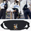 Sacos de cintura homens mulheres crossbody urso letra z impressão hip hop streetwear saco fanny pacote multifuncional cinto peito