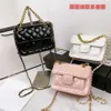 New Lingge Chain Shoulder Classic Version Fashion Versatile Postman Bag Full Set Plastic Envelope 3647