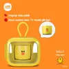 Колонки EWA Bluetooth Динамик LINE FRIENDS Беспроводная мультяшная форма Маленькая квадратная коробка A103 Мини-динамик Подарочный мобильный телефон Компьютерный динамик