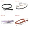 Ceintures rétro scintillant strass femmes ceinture Y2K étoile boucle rose PU cuir ceinture fille élastique embelli mariée décoration