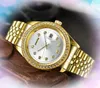 Пара кварцевые модные мужские и женские часы с авто датой и бриллиантами, кольцо из нержавеющей стали, часы с поясом, кристаллом, зеркалом, браслетом-цепочкой, наручные часы для делового отдыха, Montre de Luxe