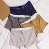 Mutande Boxer in cotone per uomo Intimo moda Traspirante Taglia grande M-XXXL Boxer morbidi per la casa