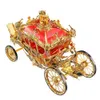 Craft Tools Piececool 3D Metal Puzzle Model Building Kits-The Princess Carriage DIY Jigsaw Toy Christmas Birthday Gifts for Adults YQ240119