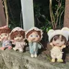 10cm mini bjd bebek kızlar için ob11 bebek kıyafetleri sevimli sürpriz oyuncak kawaii yüz vücut tam set çocuklar 2 ila 4 6 yaş 240119