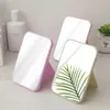 2PCS Mirrors Desktop Przenośna próżność lustro plastikowe duże makijaż lustro składane kwadrat Księżniczka lustro kolorowe lustro narzędzia do urody