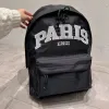 Heren Nylon Rugzak Luxe Reizen Grote Letters NEW YORK Tas Mode schooltas voor mannen schooltas Designer Outdoor Dames Schouder B Zakken PARIJS rugzak