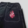 Men's Pants Y2k Shorts Mens Hip Hop Graphic Oversized Baggy Denim Gym Summer New Harajuku Rock Gothic Basketball Streetwearyolq