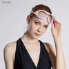 Accessori per immersioni Nuovi occhiali da nuoto a telaio di grandi dimensioni per la moda adulto HD Trendy Impianto di nuoto a prova di nebbia impermeabile Uomini da bagno Donne Donne Mirror per immersioni per adulti YQ240119