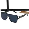 Été Hommes Designer Lunettes De Soleil Mode Sans Monture Plaqué Or Cadre Carré Marque Lunettes De Soleil Lunettes De Mode Avec Étui Top Qualité