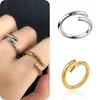 Love Ring High quality designer Ring Nail Ring fashion jewelry man wedding promise rings for woman anniversary gift