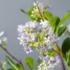 Dekoracyjne kwiaty symulowane osmanthus z liśćmi sztuczne drzewo krajobrazowe gałąź gałęzi wazonu wazon klimatyzacja