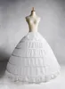 White 5 Hoop Petticoat Crinoline Slip Underskirt Wedding dress in stock Real Sample Bridal Princess Petticoat Bridal Underskirt1088936