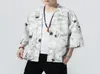 Original masculino estilo japão quimono cardigan camisa casaco tradicional solto impressão moda casual fino jaqueta verão outerwear men035606957