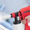 800ml Elektrik Boya Püskürtücü 400W Yüksek Basınç Çıkarılabilir Püskürtülebilir Püskürtme Tabanca Duvar Kaplama Airbrush Araçları Lateks Boya Püskürtme Makinesi