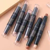 Concealer 2-in-1 Highlighter Shading Stick Decorate Facial Contour Bronzer Matte Concealer Stick Nose Shadow Solid Cream Makeup Cosmetic