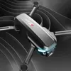 KBDFA H27 Drone Moteur sans balais Évitement d'obstacles à 360 ° Réglage électrique haute définition Double caméra HD Drone avec Wifi FPV Photographie Quadcopter pliable UAV
