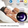 Slimme horloges Nieuwe mode dames smartwatch Bluetooth-oproep Volledig scherm Touch waterdicht horloge Dames hartslagmeter Smart Watch voor Xiaomi