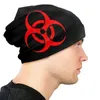 Berets Umbrellas Corporation Biohazard Logo Skullies Beanies Caps Cool Inverno Quente Mulheres Homens Tricô Chapéus Unissex Adulto Bonnet