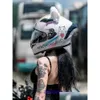 Motorcycle Helmets Agv New National Standard 3C Certification For Men And Women Electric Safety Fl Four Seasons Winter Knights Xrca Dr Dho3R