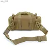 Outdoor Bags DUTRIEUX 3P Military Tactical Waist Pack Molle Outdoor Sports Chest Bag Camouflage Crossbody Backpack Multifunctional HandbagH24119