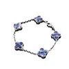 Armband Linzhou Armband Hoogwaardig Nieuw Vijf Bloemenarmband Blauwe armband Vriendin Vrouw Cadeau Hoogwaardig maatwerk Sterrenhemel