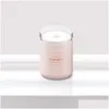 Aromaterapi Drop Ship Epack Candle Air Firidifier Romantic Trasonic Soft Light USB Essential Oil Diffuser Car Purifier Aroma Anion Mi Dhawm