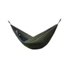 Hammocks 2 osoby przenośne spadochowskie hamak na zewnątrz przetrwanie kamera ogrodowa wypoczynek Podwójna huśtawka 270CMX140CM Drop Gelive D dhicn