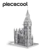 Narzędzia rzemieślnicze Piecalu 3D metalowa łamigłówka Big Ben Model Building Kits Jigsaw DIY Zestaw Teen Zabawki do mózgu Trochę BROJE Prezenty urodzinowe YQ240119