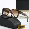 Herrkvinnor Designer Solglasögon för män Kvinnor Klaasiska solglasögon Beach Sun Gasses UV400 Round Fashion Gold Frame Glass Lens Eyewear With Box