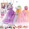 Doll House Accessories Fashion Design Kit for Girls 345st Girls Embroidery Kit Sying DIY Basic Reusable Kit For Creativity Diy Arts Learning CraftSvaiduryb