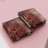 2 pièces miroirs motif rose pliant double face miroir Ins Style filles maquillage miroir beau personnalisé portable petit miroir de poche