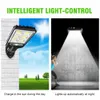 Solar Street Lamp Outdoor Solar Street Light Waterproof Motion Sensor Trådlös LED -väggbelysning för Garden Terrace Garage Porch