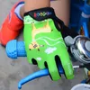 Leeftijd 4-10 Kinderen Fietshandschoenen Volledige Vinger Ademend Fietsen Fietshandschoenen Kinderen Buitensporthandschoenen voor Jongens Meisjes 240118