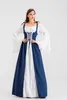 Halloween dea greca principessa di corte regina costume a tema medievale irlandese abito vintage cosplay