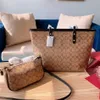 디자이너 핸드백 어깨 여자 토트 브라운 쇼핑 가방 가죽 클래식 대각선 줄무늬 퀼팅 80% 할인 아울렛 SLAE