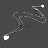 Necklace Classic 18k Pendant Fashion Charms Men Women High Quality Stainless Steel Designer Jewellery GXXU