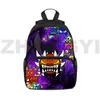 Taschen 2023 Neue Modearbeit Business Daypack Teenager Angry Geometry Dash 3D -Rucksäcke 12/16 Zoll Jungen Mädchen Outdoor Sport School Taschen