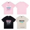 Spider Web Men's T-shirt Designer SP5DER Women's T Shirts Fashion 55555 Short Semeves Star Samma Star Print Pink Spring/Summer Jojg