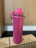 Navire 710 ml DHL Sports Water Bottle 304 en acier inoxydable pur titane vide portable fuite de boisson thermos bouteille thermos