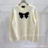Women's Knits & Tees Designer Channel Brand Wind Round Neck Bow Knitted Pullover Sweater for women Top New Product Launched in 2024 Fresh and Sweet Style R9IX