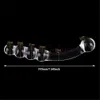 Outros itens de beleza de saúde Pyrex Glass Anal Beads Butt Plug Big Ball Grande Crystal Dildo Penis Artificial Dick Gay Masturbate Adult Toy For Women Q240119