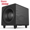 Alto-falantes Bocinas Bluetooth Ibass 10 polegadas 300W Subwoofer ativo Home Theater Portátil Computador Alto-falante Transmissão Digital TV Alto-falante