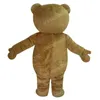 Teddy Bear Mascot Costume Halloween Fancy Party Dress Cartoon Suite Suit Carnival Size Size Birthday Outdior Outdiour