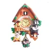 Wall Clocks Nature Inspired Cuckoo Clock Handmade With Delicate Children Figures